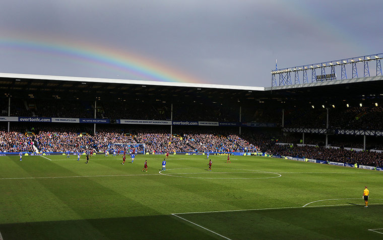 football2: Everton v Manchester City - Barclays Premier League