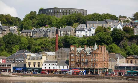 Oban in Scotland with its ‘Colosseum’