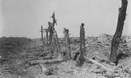 Devastated Battlefield of The Somme, 1916