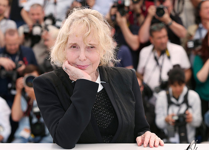 Cannes photocalls: Director Claire Denis at the photo call for her film Les Salauds (Bastards)
