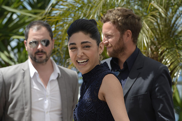 Cannes photocalls: Iranian actress Golshifteh Farahani arrives at the My Sweet Pepper Land pho