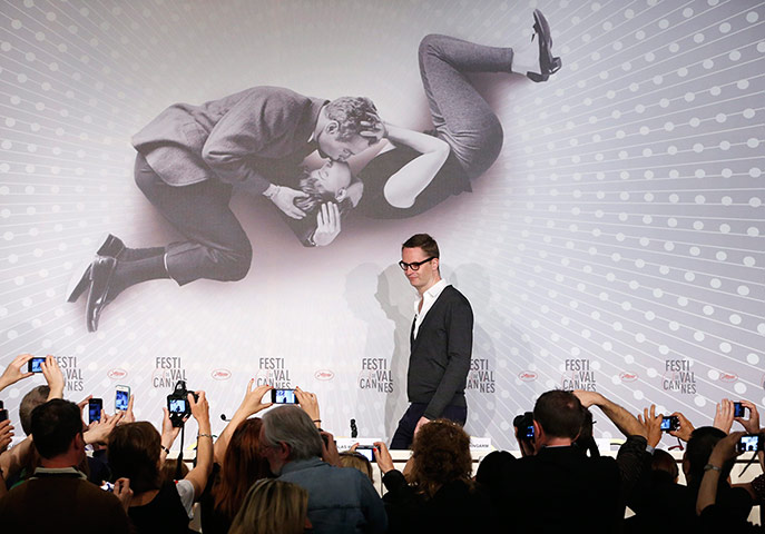 Cannes photocalls: Danish director Nicolas Winding Refn arrives at the Only God Forgives press