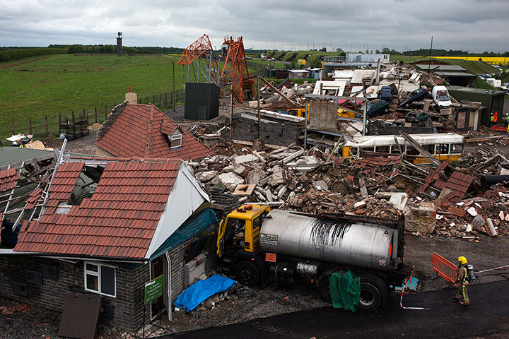 Disaster Exercise: Overview of diaster area