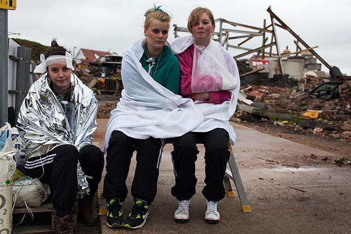 Disaster Exercise: Injured passengers