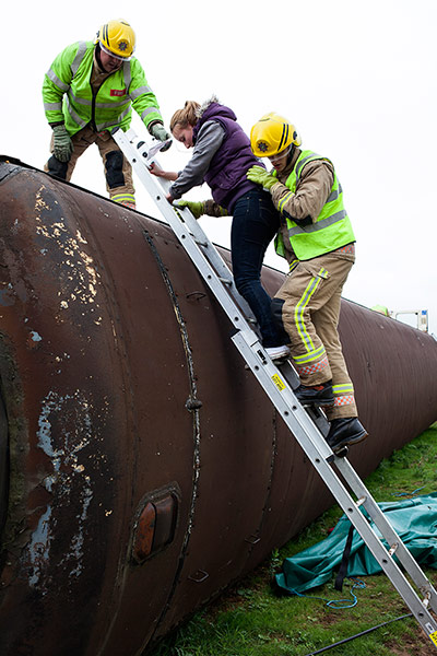 Disaster Exercise: Rescued