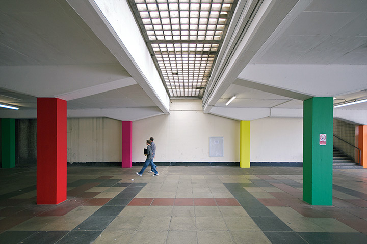 Hated buildings: Interior of Bretonside bus station, Plymouth