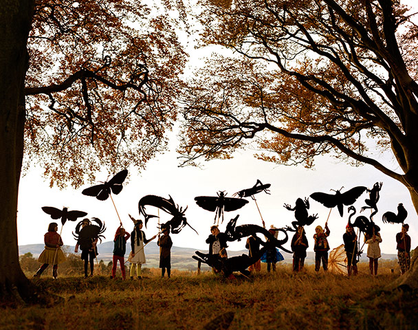 Tim Walker - in pictures: Tim Walker - Eglingham children and silhouettes