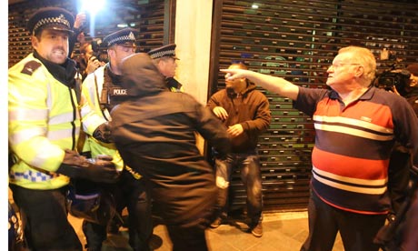 English Defence League police