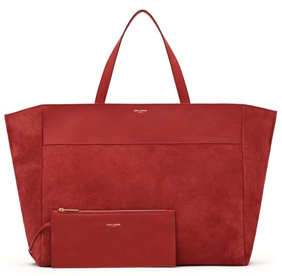 Wish list: totes: Red suede