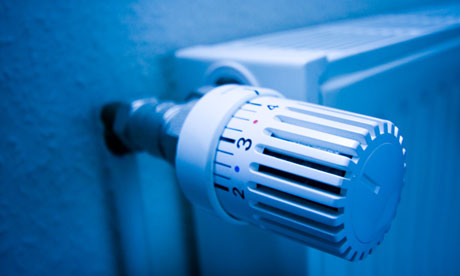 A close-up of a radiator