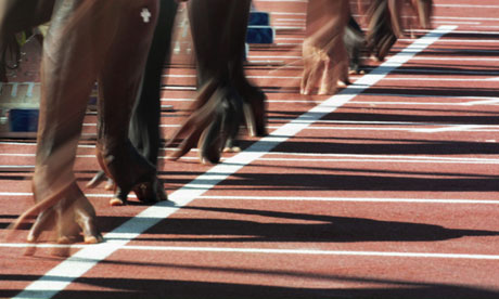 Race start line leadership