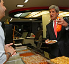 John Kerry shawarma