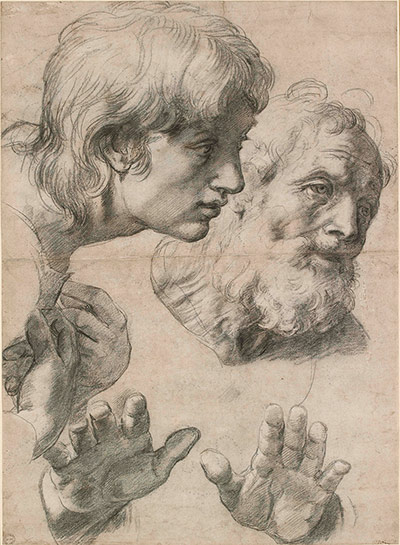 Ashmolean: Two Apostles