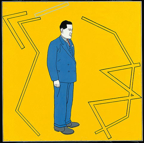 Patrick Caulfield: Portrait of Juan Gris, 1963
