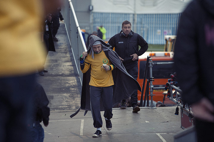 Stone Roses: Reni backstage