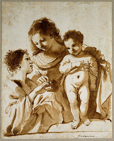 Old master drawings: Giovanni Francesco Barbieri, known as Guercino 