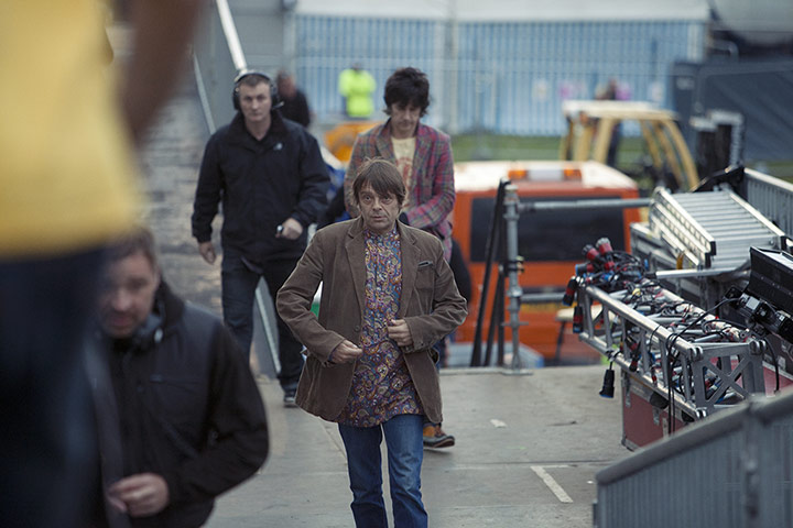 Stone Roses: Mani and John Squire at Heaton Park, 2012