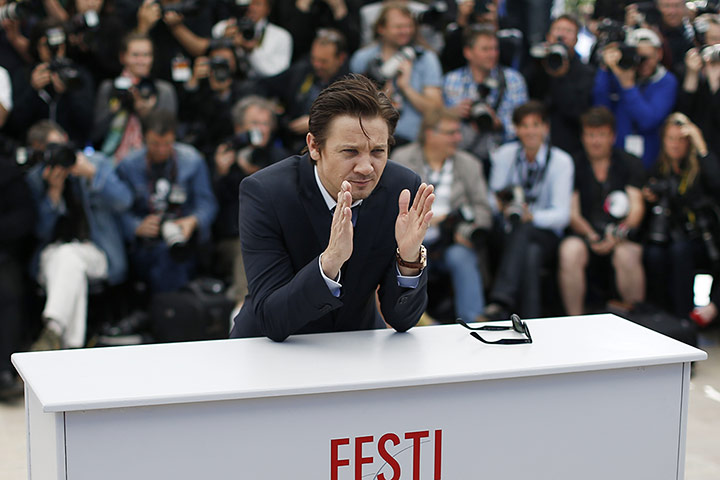 Cannes photocalls: Jeremy Renner poses at the photocall for The Immigrant