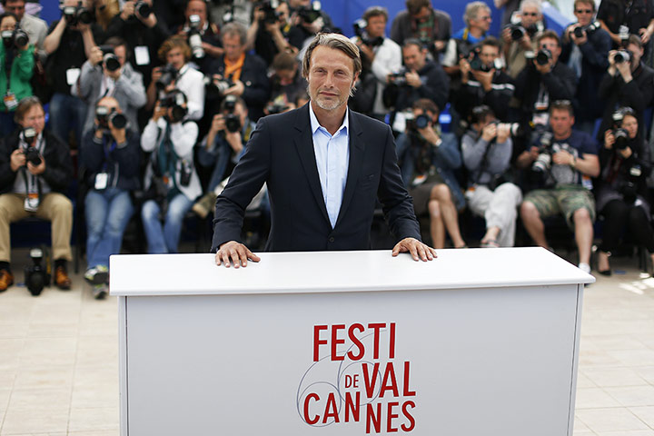 Cannes photocalls: Mads Mikkelsen poses at the photocall for Michael Kohlhaas
