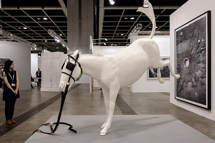 Art Basel: 'Cheval de Turin' by Adel Abdessemed