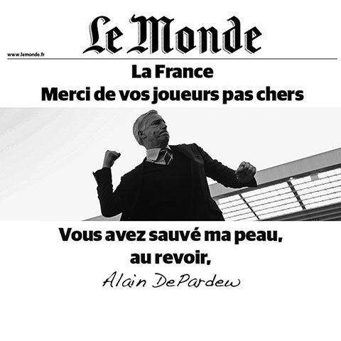 Manager gallery: Alain DePardew advert