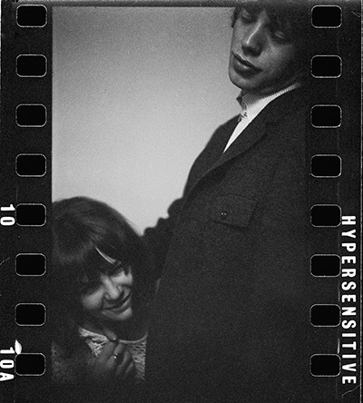 Eric Swayne at Proud: Mick Jagger and Chrissie Shrimpton, 1963