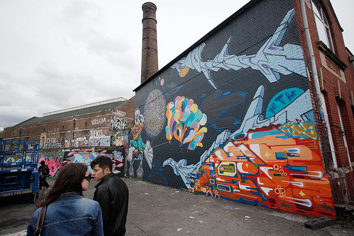 Bristol graffiti festival: Bristol graffiti festival in pictures