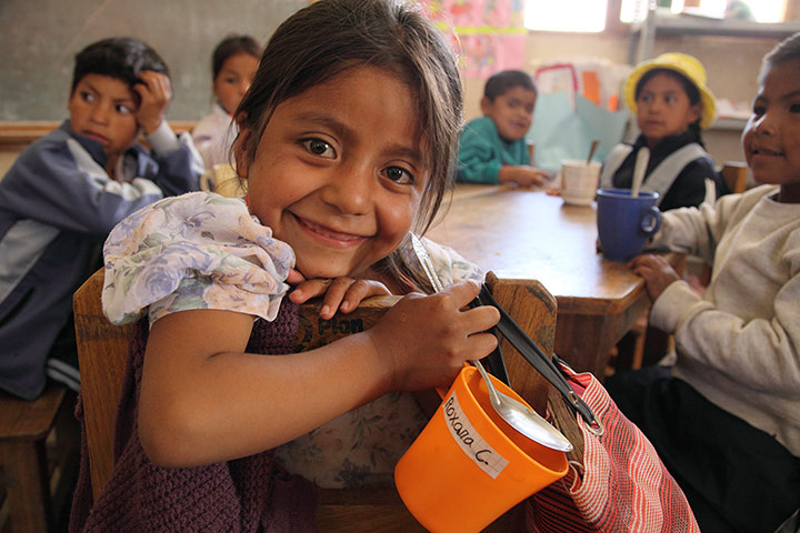 WFP school meals: Bolivia