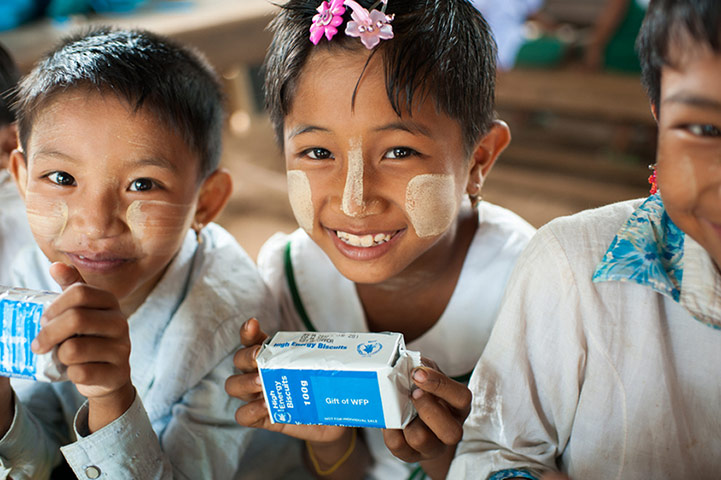 WFP school meals: Burma