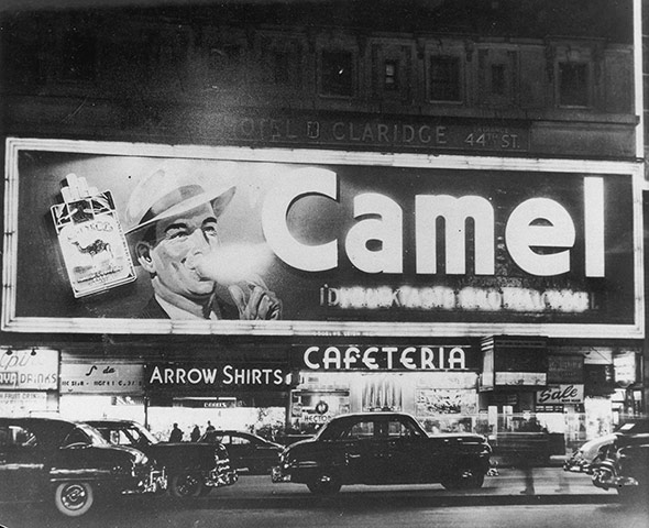 Tobacco advertising: Camel Advert