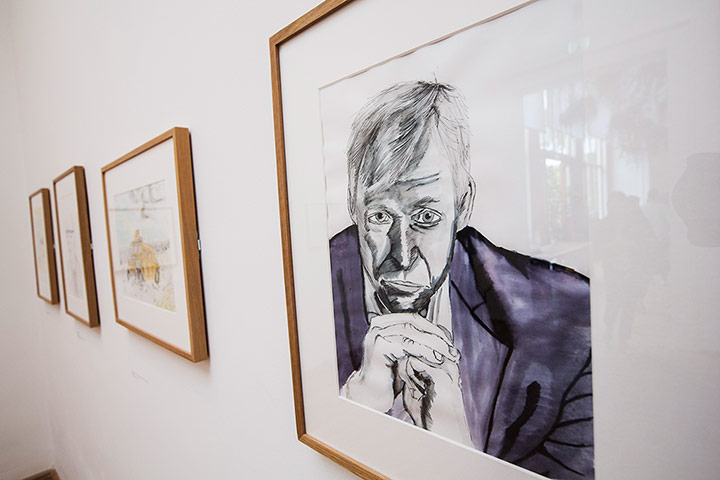 Great Britain pavilion : 'You have the watches, we have the time': A collection of drawings made by 