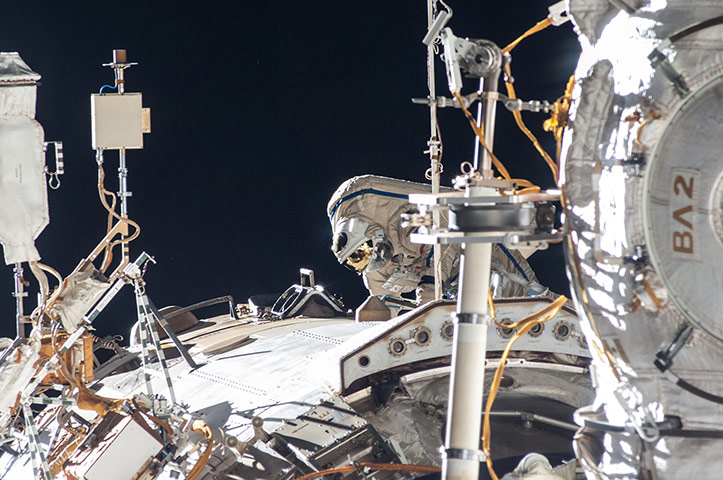 A month in Space: ISS