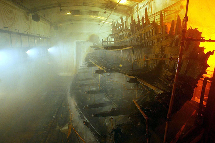 New Mary Rose museum: The wreck of the Mary Rose