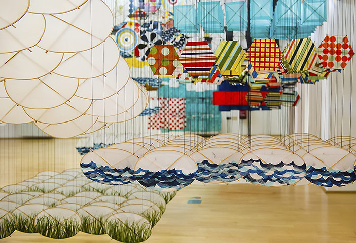 Venice biennale: Gas Giant by Jacob Hashimoto