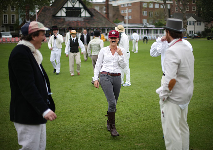 Victorian cricket match: Scorer Laura Jeffrey