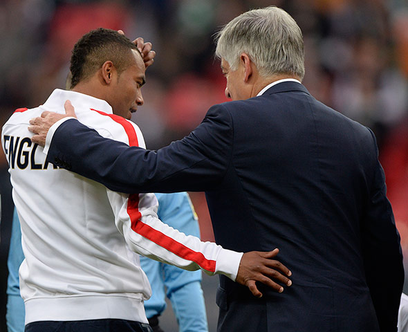 TJ 3: Ashley Cole and FA chairman David Bernstein