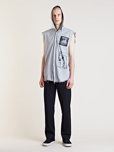 Raf Simons gallery: Sleeveless hoody, spring/summer 2002