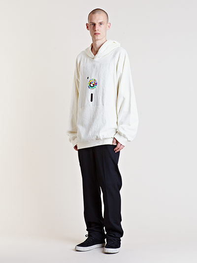Raf Simons gallery: White hoody, autumn/winter 2003/04