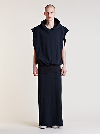 Raf Simons gallery: Extended hoody, autumn/winter 2003/04