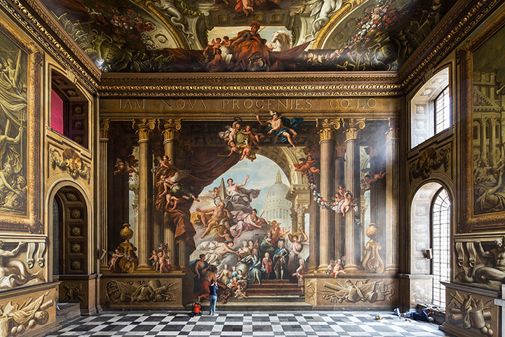 20 Photos: The final stages of the restoration at the Old Royal Naval College