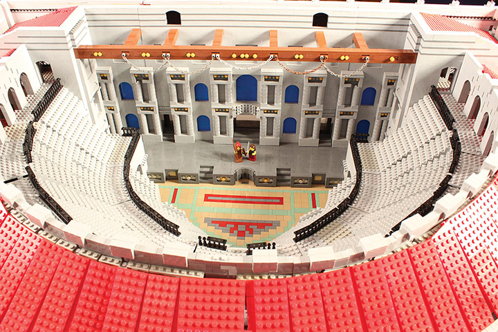 Lego architecture: Roman theatre
