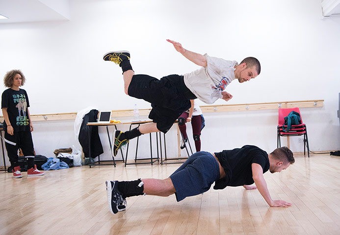 Some Like It Hip Hop: Rehearsals for Some Like It Hip Hop at the Sylvia Young School
