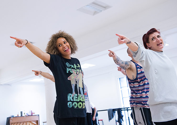 Some Like It Hip Hop: Rehearsals for Some Like It Hip Hop at the Sylvia Young School