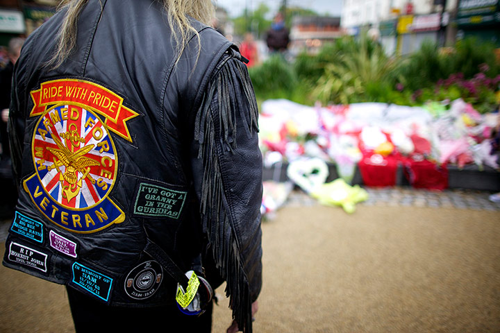 Middleton motorbike rally: Armed Forces patch