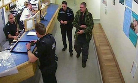 Mark Bridger in police custody