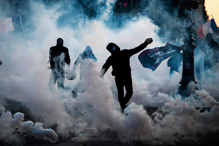 20 Photos: protesters demonstrate against the law authorising same sex marriage