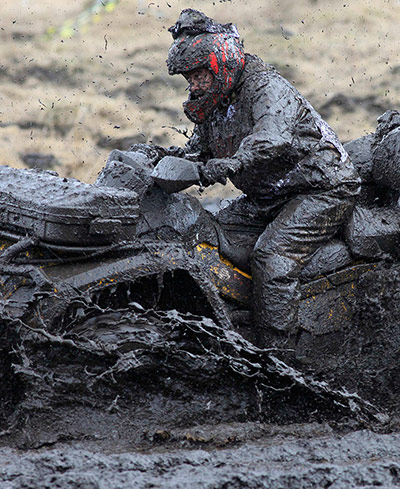best of the week : A rider competes during the 