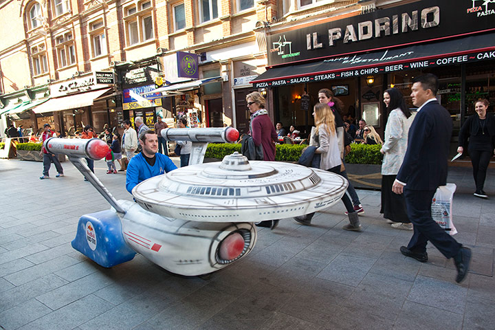 best of the week : Star Trek Premiere Soap Box derby car