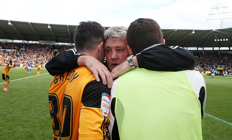 emotions: Steve Bruce
