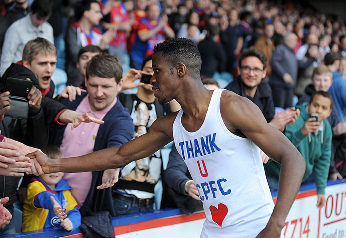 emotions: Wilfried Zaha